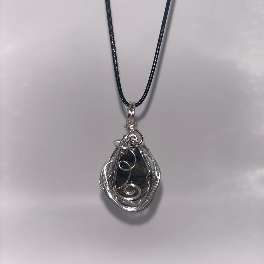 Labradorite Crystal Necklace